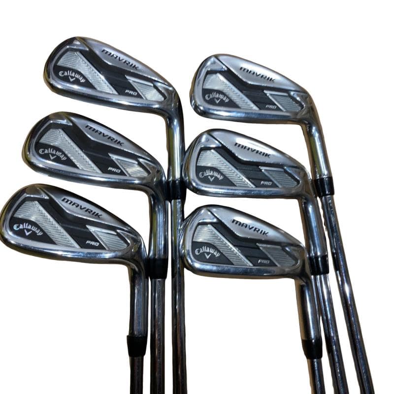 【中古】 キャロウェイ MAVRIK PRO 6S アイアンセット IR 純正特注シャフト (フレックスS) メンズ 男性用 右利き 右用 Cランク ゴルフクラブ｜ゴルフパートナー 中古クラブ店