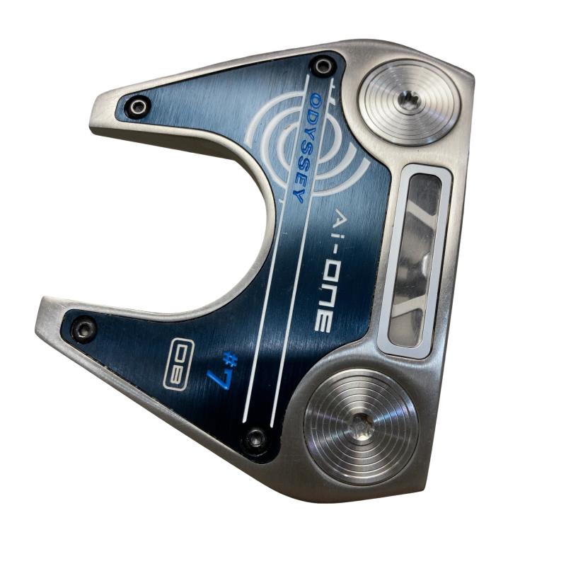 【中古】 オデッセイ Ai-ONE #7 DB シルバー 34インチ パター PT STROKE LAB 90 スチール (フレックスその他) メンズ 男性用 右利き 右用 Dランク ゴルフクラブ｜ゴルフパートナー 中古クラブ店