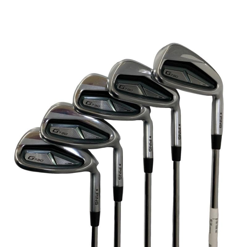 【中古】 ピン G730 5S アイアン仕掛ける IR NS PRO 750GH neo (フレックスS) メンズ 成人男性用 右利き 右用 C価値づける ゴルフ野球クラブ