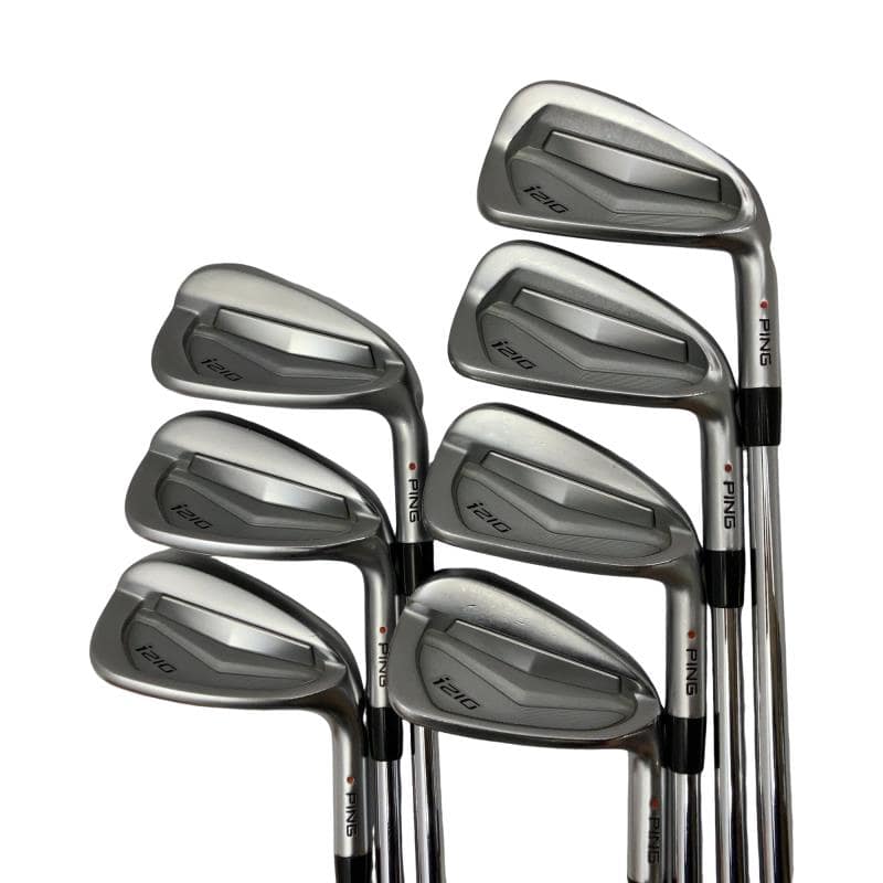 【中古】 ピン i210 8S アイアン仕掛ける IR NS PRO MODUS3 TOUR120 (フレックスS) メンズ 成人男性用 右利き 右用 C価値づける ゴルフ野球クラブ