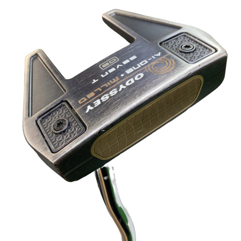 【中古】 オデッセイ Ai-ONE・MILLED SEVEN T DB(カスタム) パター PT 純正特注シャフト (フレックスその他) メンズ 男性用 右利き 右用 Dランク ゴルフクラブ｜ゴルフパートナー 中古クラブ店
