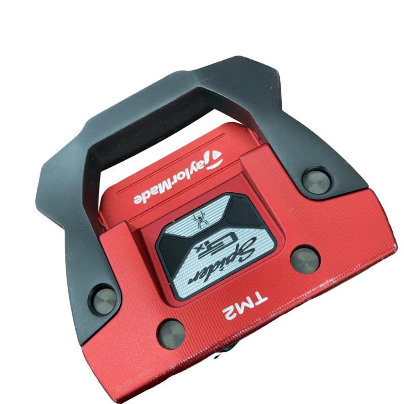 【中古】 仕立て屋お手伝いさん Spider GTx TRUSS RED TM2 34in パター PT スチール写真 (フレックス余分の物) メンズ 成人男性用 右利き 右用 D価値づける ゴルフ野球クラブ