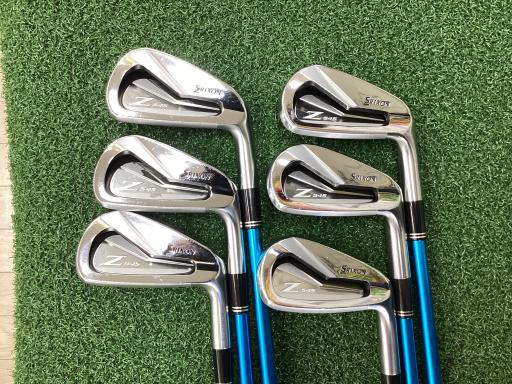 【中古】 ダンロップ SRIXON Z545  6S アイアン仕掛ける IR Miyazaki Kosuma Blue(水) Iron (フレックスS) メンズ 成人男性用 右利き 右用 C序列付ける ゴルフ野球クラブ