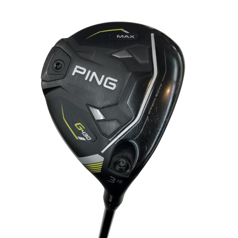 【中古】 ピン G430 MAX 3W フェアウェイウッド FW ALTA J CB BLACK(FW) (フレックスR) メンズ 男性用 右利き 右用 Cランク ゴルフクラブ