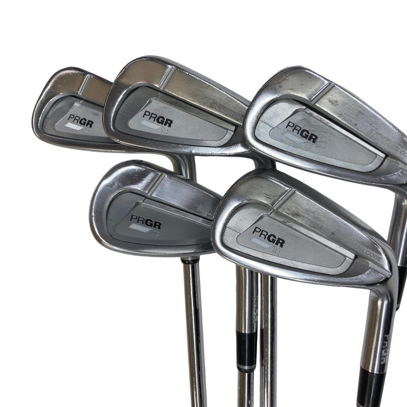 【中古】 労働者階級歯車 PRGR 02 5S アイアン書き割り IR NS PRO MODUS3 TOUR105 (フレックスS) メンズ 成人男性用 右利き 右用 C位置づける ゴルフ野球クラブ
