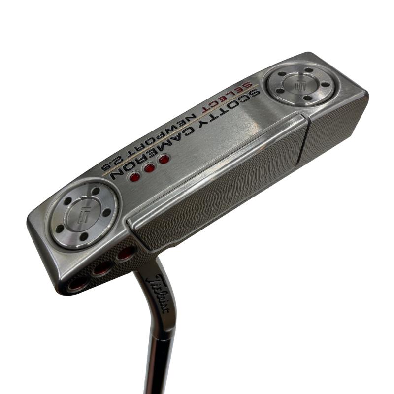 【中古】 タイトリスト SCOTTY CAMERON select NEWPORT 2.5(2018) 34in パター PT スチール写真 (フレックス余分の物) メンズ 成人男性用 右利き 右用 C価値づける ゴルフ野球クラブ
