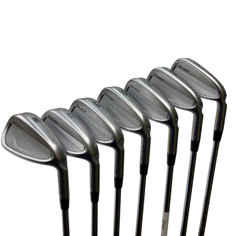 【中古】 ピン i230 7S アイアン仕掛ける IR NS PRO MODUS3 TOUR105 (フレックスS) メンズ 成人男性用 右利き 右用 C位置付ける ゴルフ野球クラブ スポーツ・アウトドア-クラブ-ゴルフ