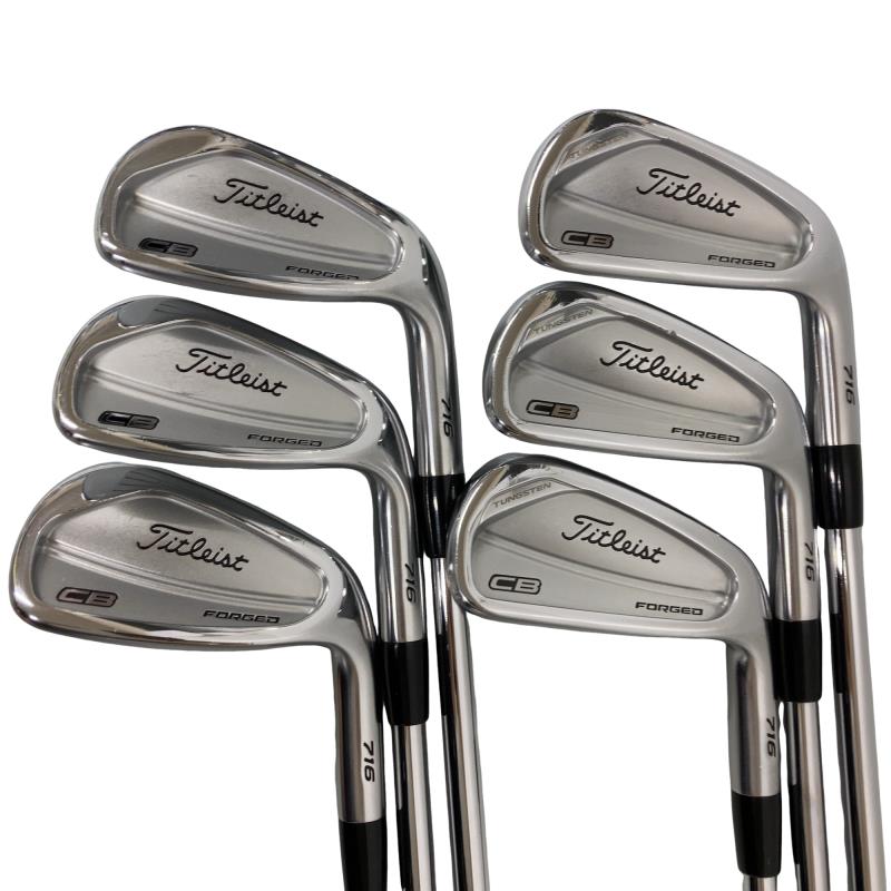 【中古】 タイトリスト Titleist CB 716 6S アイアンセット IR Dynamic Gold AMT (フレックスS) メンズ 男性用 右利き 右用 Cランク ゴルフクラブ|ゴルフパートナー 中古クラブ店