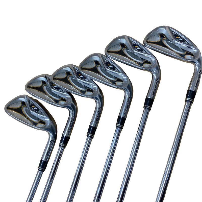 【中古】 テーラーメイド r7 IRON 6S アイアンセット IR NS PRO 950GH (フレックスS) メンズ 男性用 右利き 右用 Dランク ゴルフクラブ
