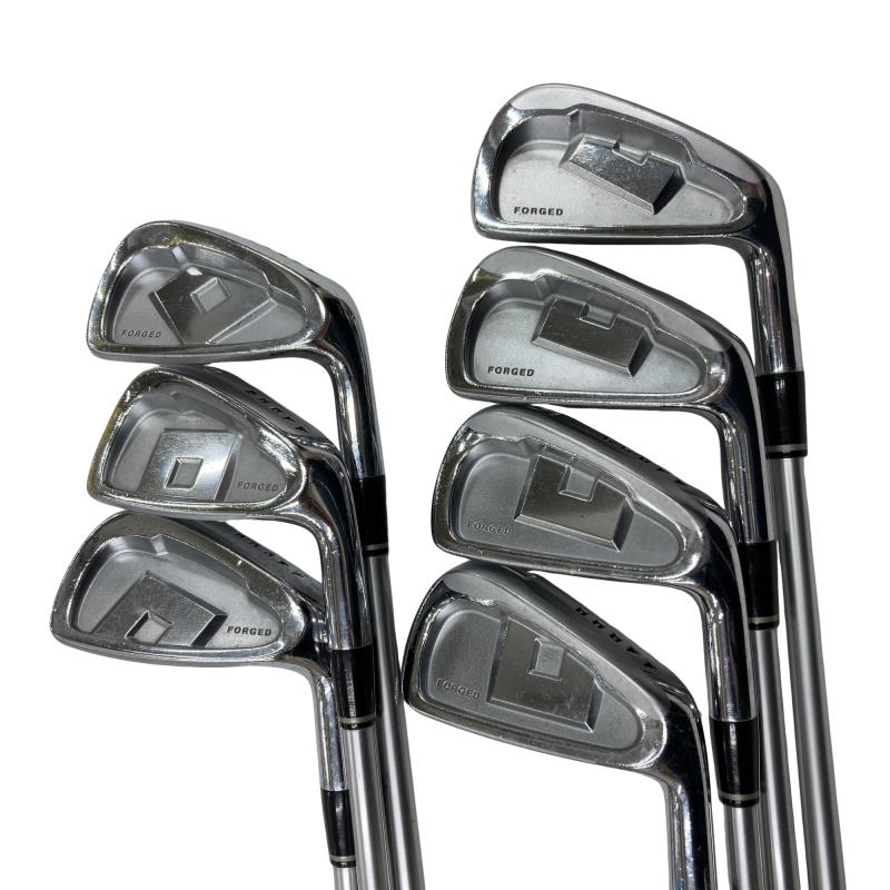 【中古】 ダイワ(グローブライド) ONOFF FORGED(2014) 8S アイアン仕掛ける IR 完全無欠特注立て坑 (フレックスS) メンズ 成人男性用 右利き 右用 C序列付ける ゴルフ野球クラブ