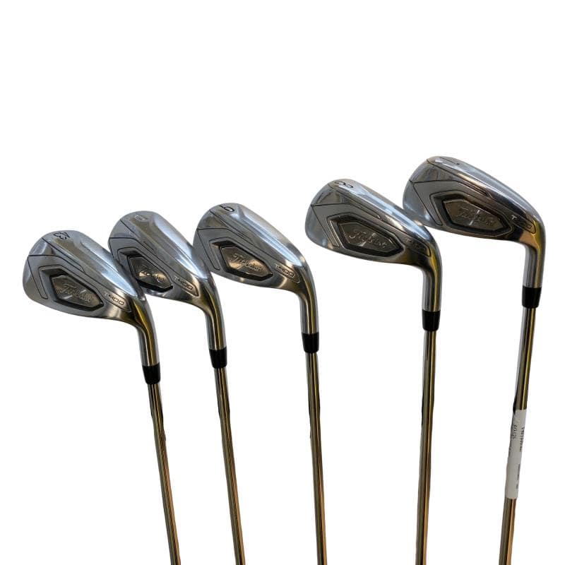 【中古】 タイトリスト Titleist T400 5S(#7-PW、W43) アイアン仕掛ける IR NS PRO ZELOS 7 (フレックスS) メンズ 成人男性用 右利き 右用 C価値づける ゴルフ野球クラブ