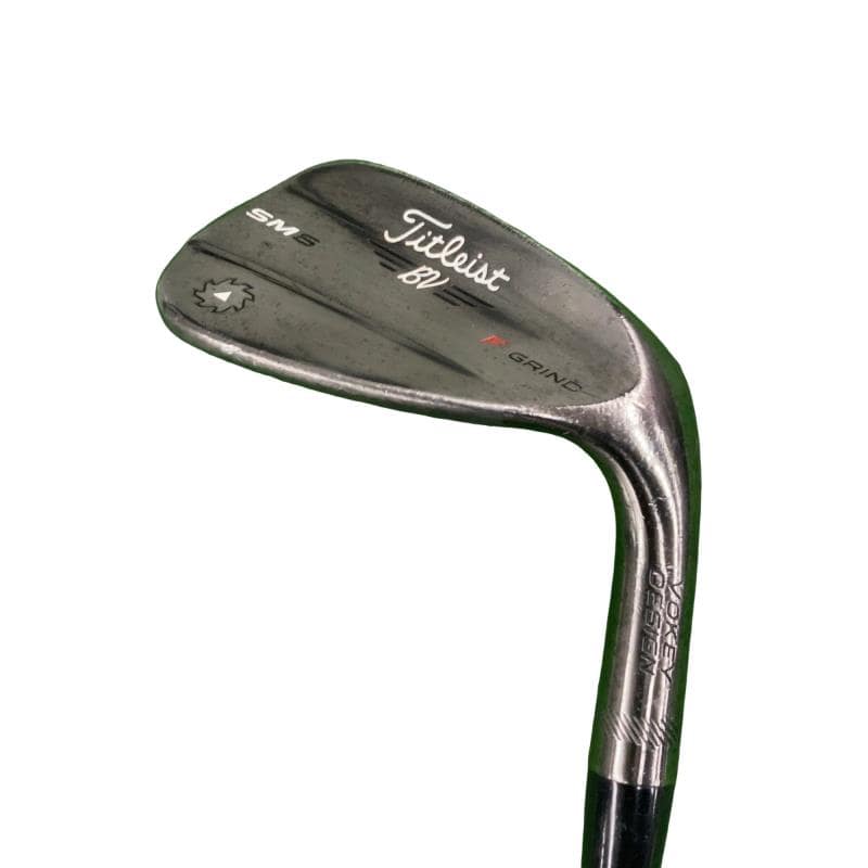 【中古】 タイトリスト VOKEY SPIN MILLED SM6 スティールグレー 52°/12°F ウェッジ WG Dynamic Gold (フレックスS) メンズ 男性用 右利き 右用 Cランク ゴルフクラブ