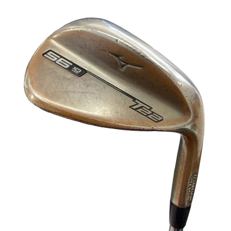 【中古】 ミズノ Mizuno T22(カッパー) 56°/10° D ウェッジ WG 純然たる特注矢がら (フレックスS) メンズ 成人男性用 右利き 右用 C位置づける ゴルフ野球クラブ