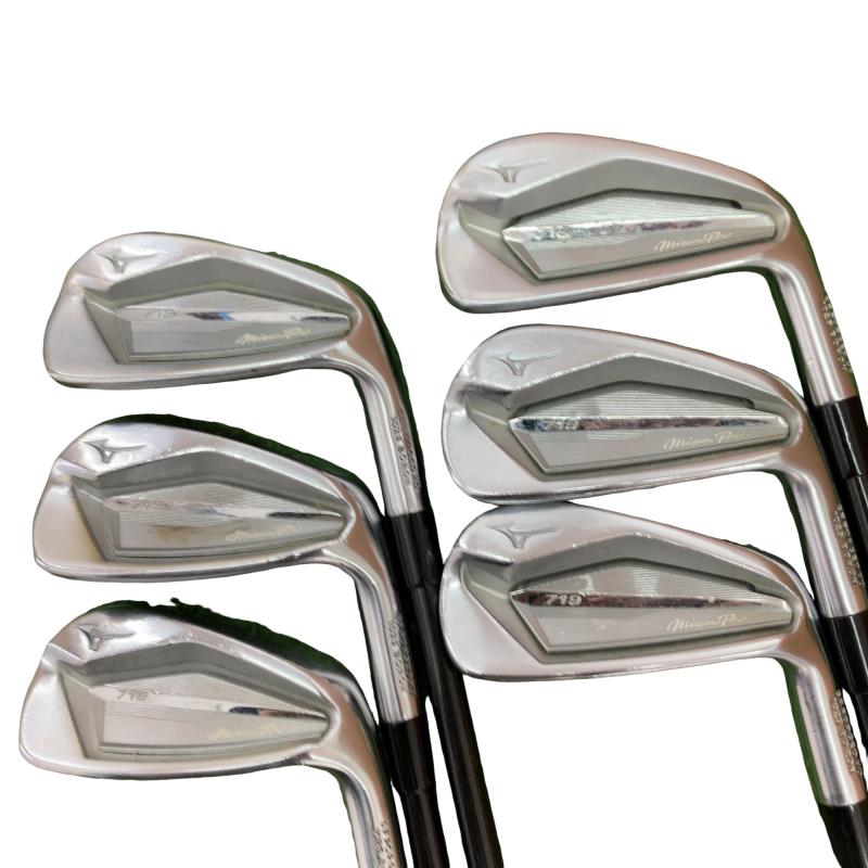 【中古】 ミズノ Mizuno Pro 719 6S アイアン仕掛ける IR リシャフト (フレックス余分の物) メンズ 成人男性用 右利き 右用 D序列付ける ゴルフ野球クラブ