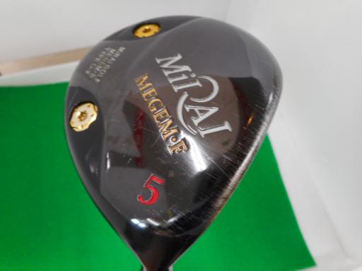 【中古】 ミライ MIRAI MEGEM・F 5W フェアウェイウッド FW リシャフト (フレックスその他) メンズ 男性用 右利き 右用 Dランク ゴルフクラブ