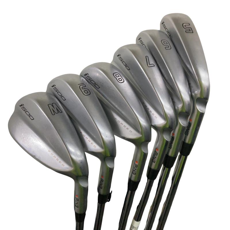 【中古】 ピン i500 7S アイアンセット IR NS PRO MODUS3 TOUR105 (フレックスS) メンズ 男性用 右利き 右用 Cランク ゴルフクラブ