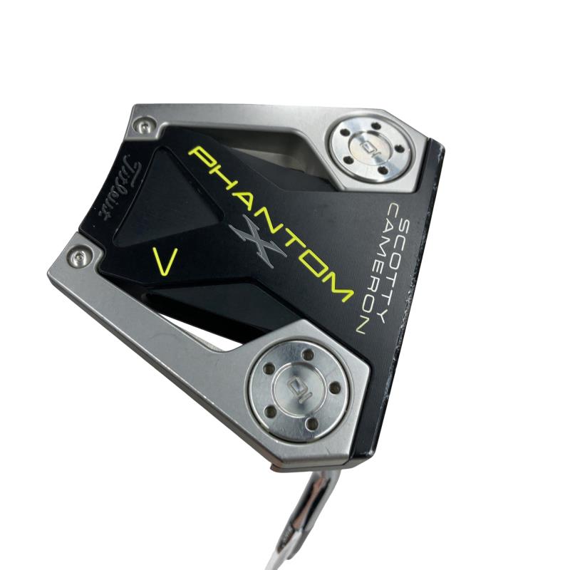 【中古】 タイトリスト SCOTTY CAMERON PHANTOM X 7 35in パター PT スチール写真 (フレックス余分の物) メンズ 成人男性用 右利き 右用 D位置づける ゴルフ野球クラブ