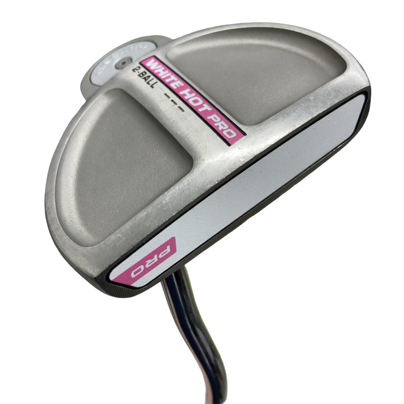 【中古】 オデッセイ WHITE HOT PRO 2・BALL 32in レディース パター PT スチール写真 (フレックス余分の物) レディース お上さん用 右利き 右用 C価値づける ゴルフ野球クラブ