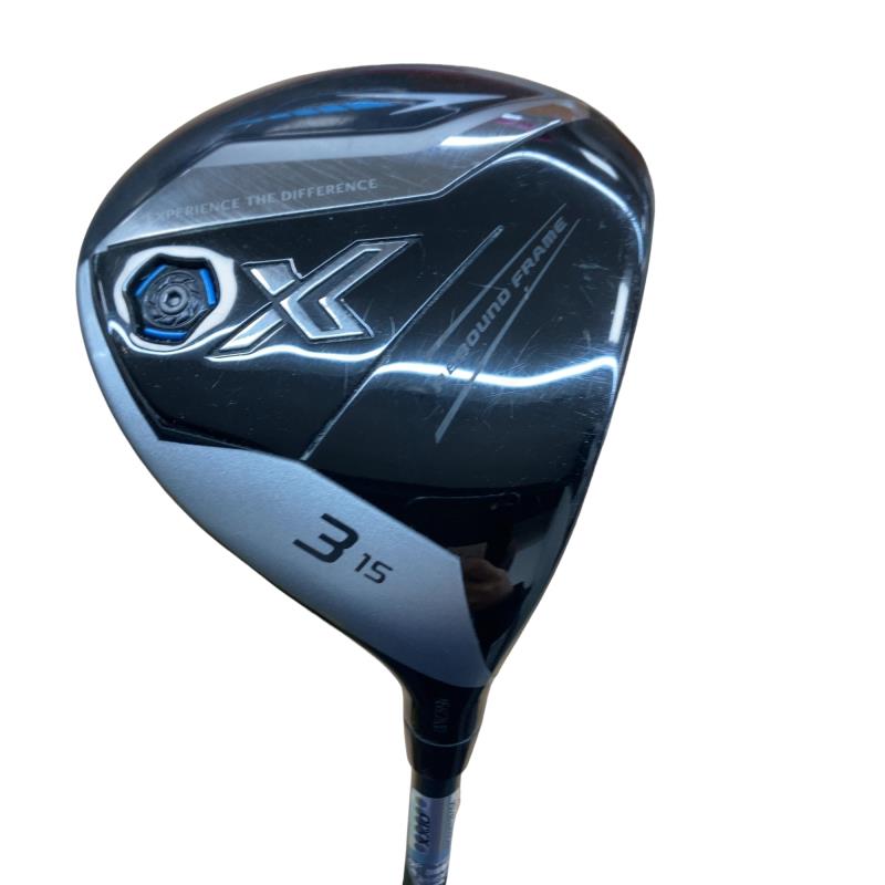 【中古】 ダンロップ XXIO(2024) eks 3W フェアウェイウッド FW Miyazaki AX-3(FW) (フレックスS) メンズ 男性用 右利き 右用 Cランク ゴルフクラブ