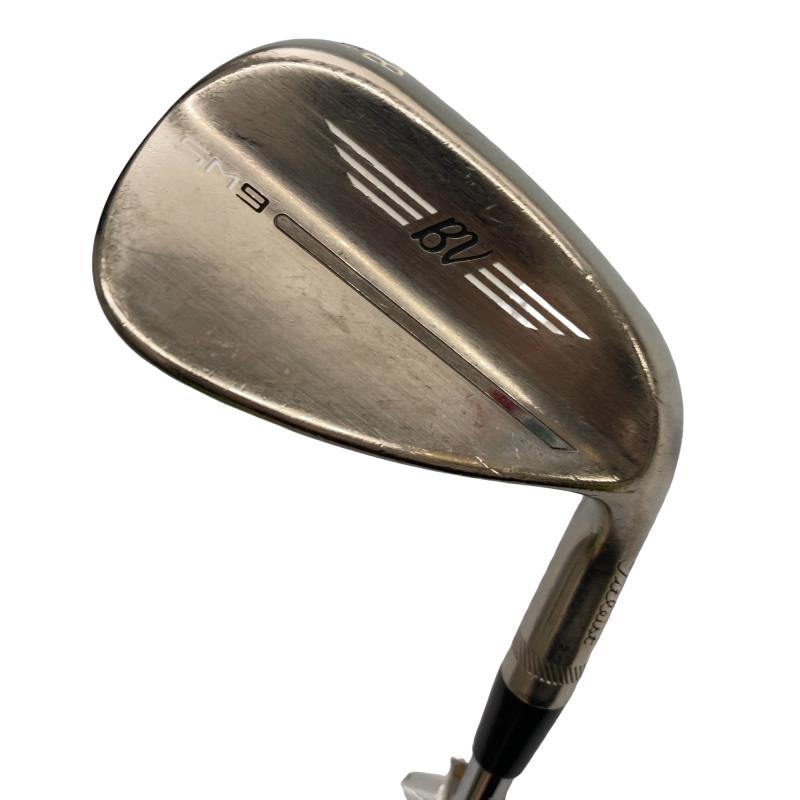 【中古】 タイトリスト VOKEY SPIN MILLED SM9 ブラッシュドスチール 48°/10°F ウェッジ WG Dynamic Gold (フレックスS) メンズ 成人男性用 右利き 右用 D価値づける ゴルフ野球クラブ