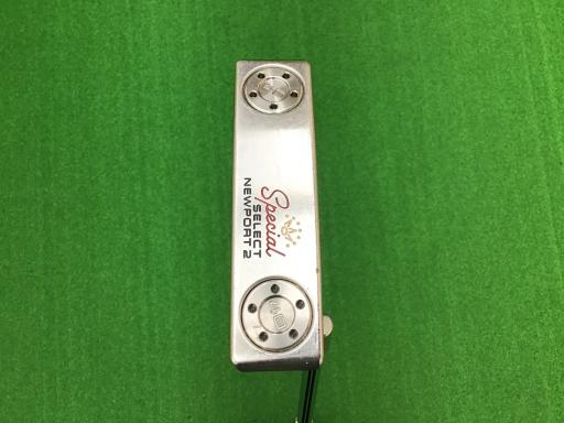 【中古】 タイトリスト SCOTTY CAMERON Special select NEWPORT 2 33インチ パター PT スチール (フレックスその他) メンズ 男性用 右利き 右用 Cランク ゴルフクラブ