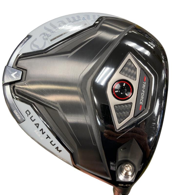 【中古】 キャロウェイ QUANTUM MAX  9° １番ウッド DR TENSEI GRAY for CW 60(QUANTUM DR) (フレックスS) メンズ 成人男性用 右利き 右用 C序列付ける ゴルフ野球クラブ