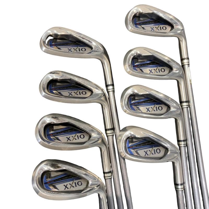 【中古】 ダンロップ XXIO(2012) 8S (ロイヤルブルー/IOMIC) アイアンセット IR XXIO MP700(アイアン) (フレックスR) メンズ 男性用 右利き 右用 Cランク ゴルフクラブ