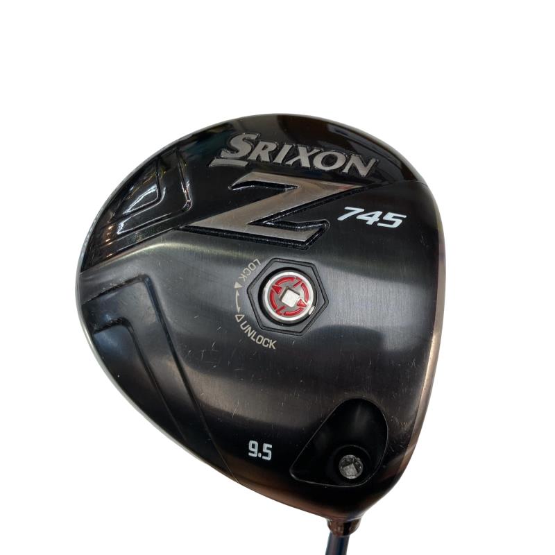 【中古】 ダンロップ SRIXON Z745  9.5° １番ウッド DR リシャフト (フレックス余分の物) メンズ 成人男性用 右利き 右用 C序列付ける ゴルフ野球クラブ