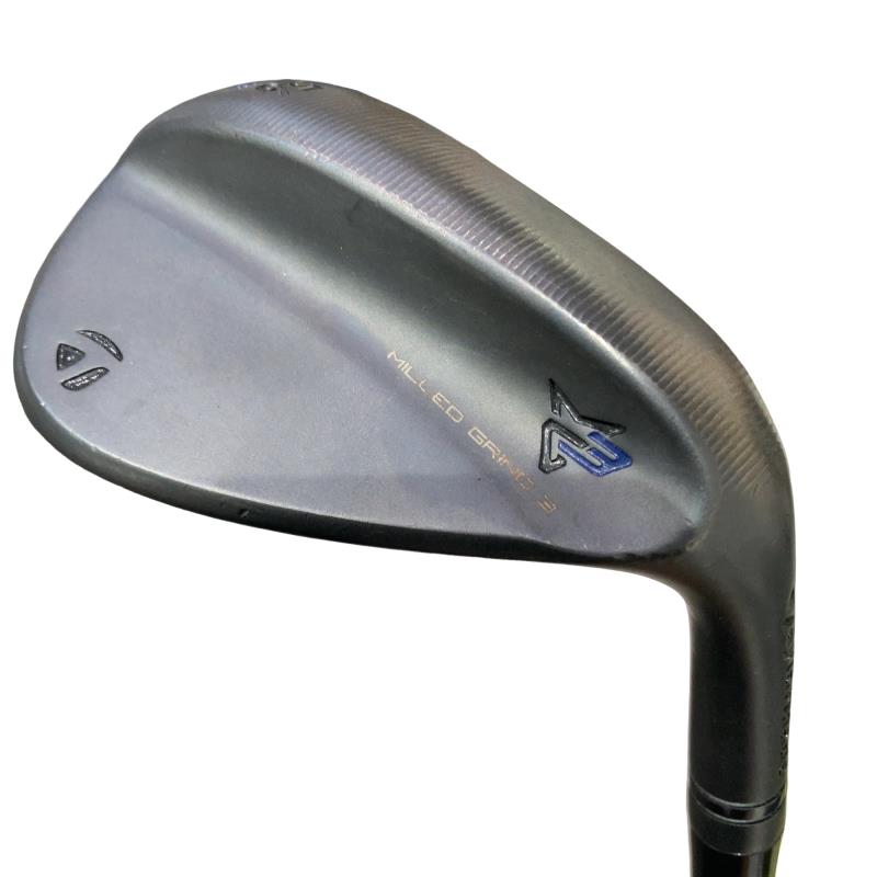 【中古】 テーラーメイド Taylor Made MILLED GRIND 3(ブラック) 56°/12° ウェッジ WG Dynamic Gold (フレックスS) メンズ 男性用 右利き 右用 Cランク ゴルフクラブ