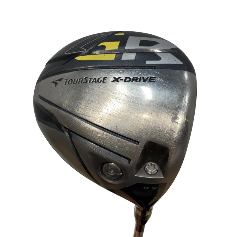 【中古】 ブリヂストン TOURSTAGE X-DRIVE GR(2014)  9.5° １番ウッド DR Tour AD B14-03w (フレックスS) メンズ 成人男性用 右利き 右用 C序列付ける ゴルフ野球クラブ
