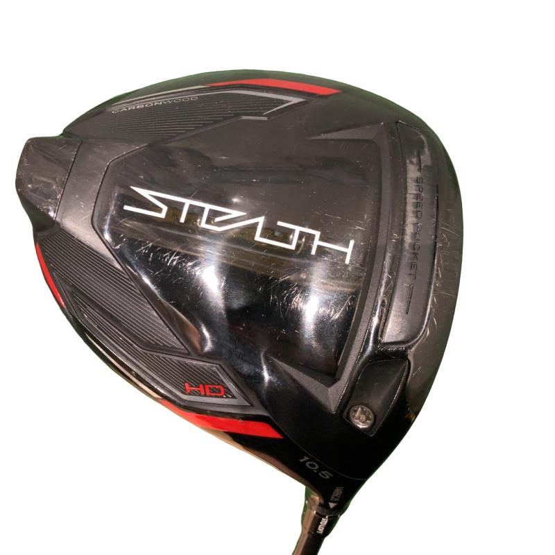 【中古】 テーラーメイド STEALTH HD 10.5° ドライバー DR TENSEI RED TM50(STEALTH DR) (フレックスS) メンズ 男性用 右利き 右用 Cランク ゴルフクラブ
