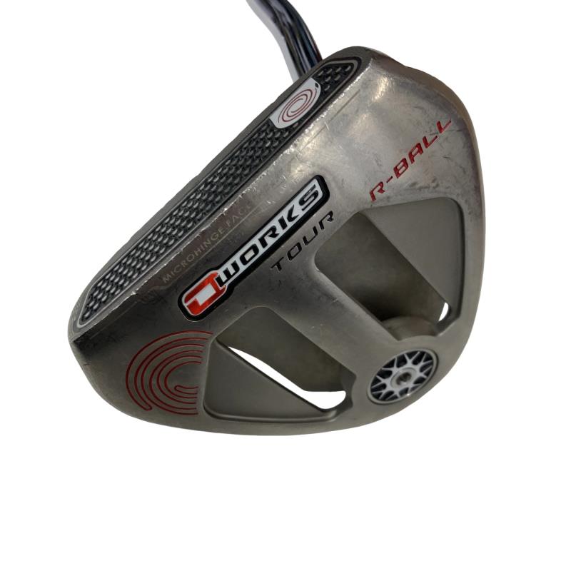 【中古】 オデッセイ O WORKS TOUR RED R-BALL 34インチ パター PT スチール (フレックスその他) メンズ 男性用 右利き 右用 Cランク ゴルフクラブ