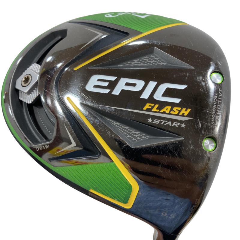 【中古】 キャロウェイ EPIC FLASH STAR  9.5° １番ウッド DR Speeder EVOLUTION for CW(１番ウッド) (フレックスS) メンズ 成人男性用 右利き 右用 C序列付ける ゴルフ野球クラブ