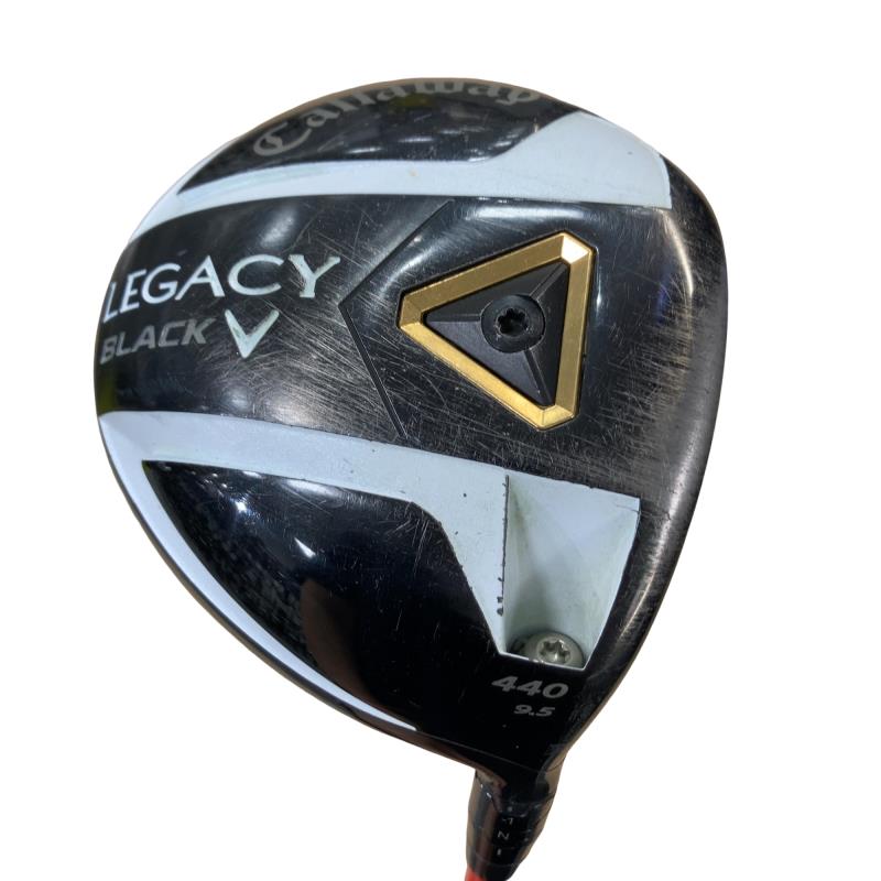 【中古】 キャロウェイ LEGACY BLACK(2013) 440 9.5° １番ウッド DR 完全無欠特注立て坑 (フレックスS) メンズ 成人男性用 右利き 右用 C序列付ける ゴルフ野球クラブ