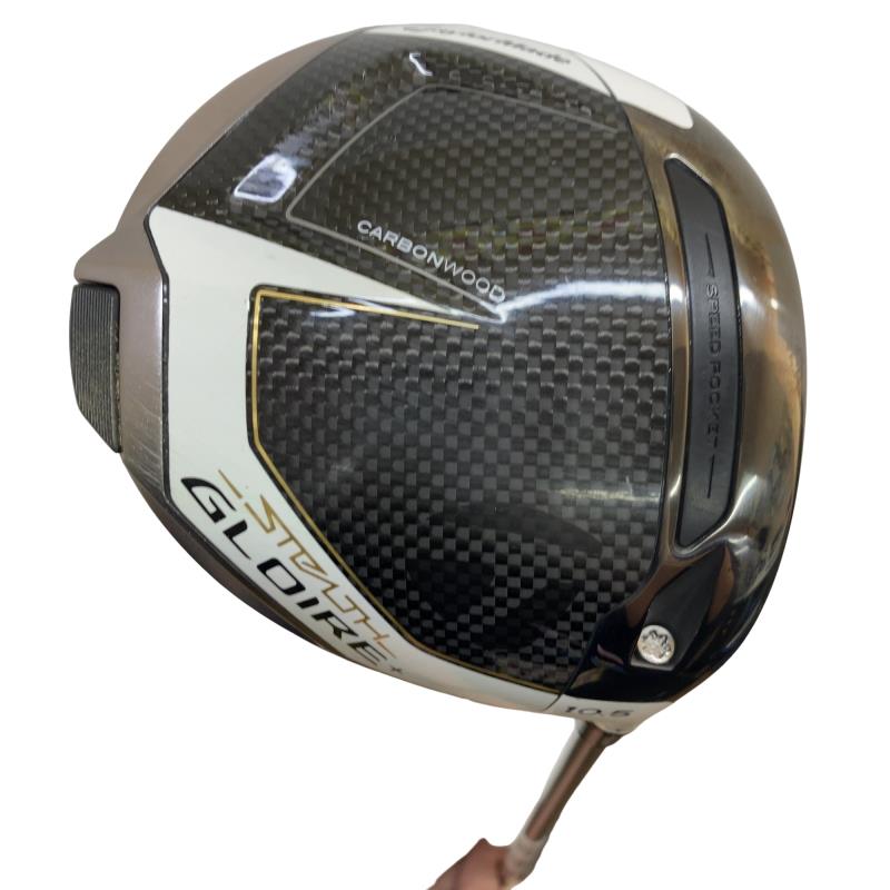 【中古】 テーラーメイド STEALTH GLOIRE+ 10.5° ドライバー DR SPEEDER NX for TM(DR) (フレックスSR) メンズ 男性用 右利き 右用 Cランク ゴルフクラブ