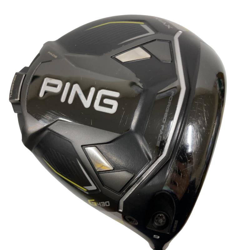 【中古】 ピン G430 MAX  9° １番ウッド DR リシャフト (フレックス余分の物) メンズ 成人男性用 右利き 右用 C位置付ける ゴルフ野球クラブ ゴルフ-クラブ-ドライバー