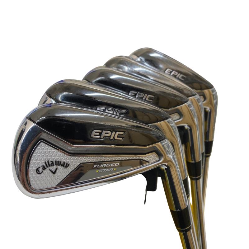 【中古】 キャロウェイ EPIC FORGED STAR 5S アイアン仕掛ける IR 完全無欠特注立て坑 (フレックスS) メンズ 成人男性用 右利き 右用 C価値づける ゴルフ野球クラブ
