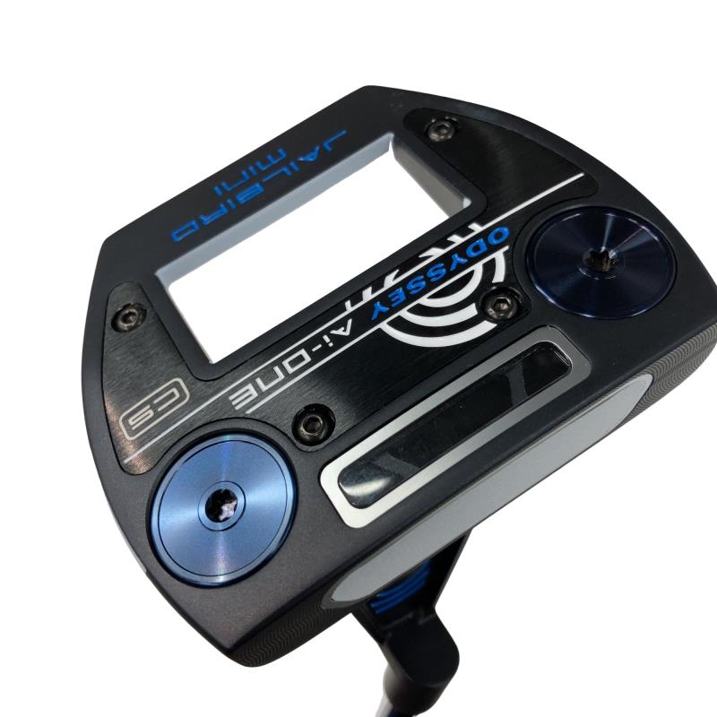 【中古】 オデッセイ Ai-ONE TRI-BEAM JAILBIRD MINI CS 33in パター PT STROKE LAB 90 スチール写真 (フレックス余分の物) メンズ 成人男性用 右利き 右用 B序列付ける ゴルフ野球クラブ