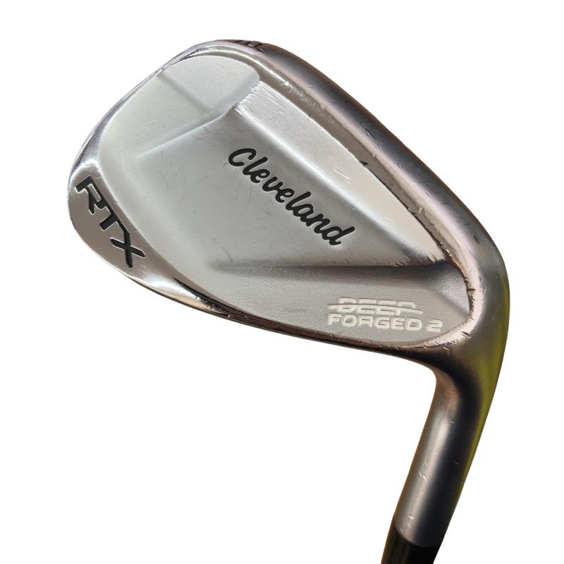 【中古】 クリーブランド Cleveland RTX DEEP FORGED 2 52°/10° ウェッジ WG Dynamic Gold (フレックスS) メンズ 男性用 右利き 右用 Cランク ゴルフクラブ