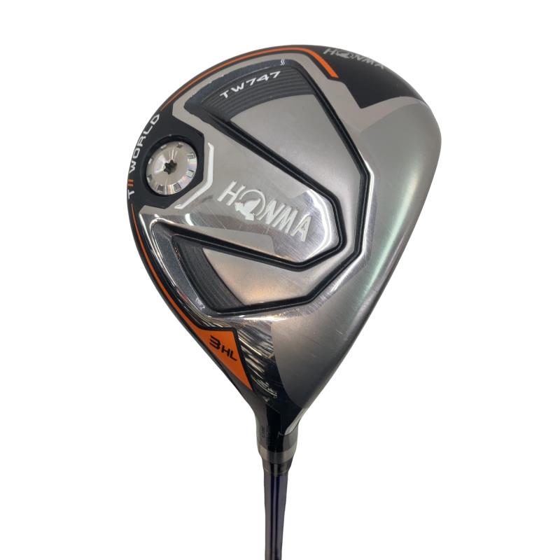 【中古】 本間ゴルフ TOUR WORLD TW747 3HL フェアウェイウッド FW 完全無欠特注立て坑 (フレックスS) メンズ 成人男性用 右利き 右用 C序列付ける ゴルフ野球クラブ
