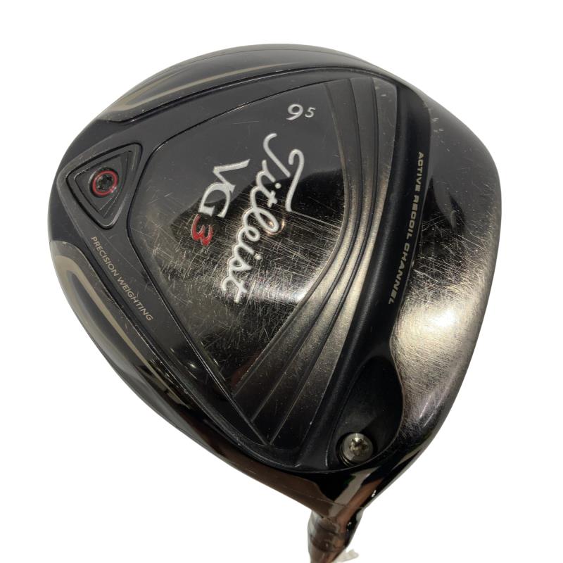 【中古】 タイトリスト Titleist VG3(2018)  9.5° １番ウッド DR Titleist VG60(2018) (フレックスS) メンズ 成人男性用 右利き 右用 C序列付ける ゴルフ野球クラブ