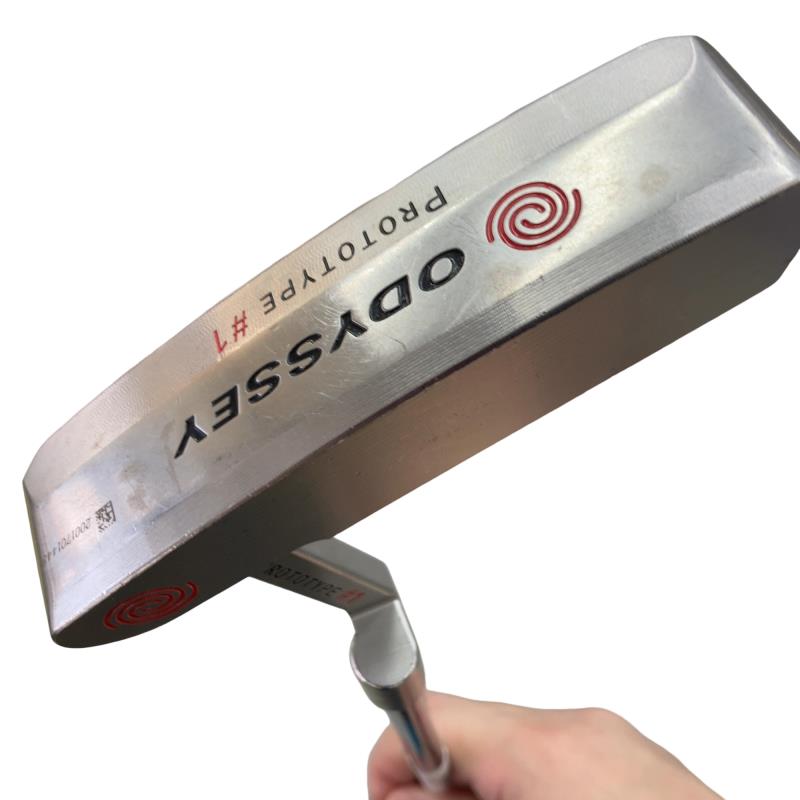【中古】 オデッセイ Tour Authentic ツアーミルド PROTOTYPE #1 33in USA パター PT スチール写真 (フレックス余分の物) メンズ 成人男性用 右利き 右用 D価値づける ゴルフ野球クラブ