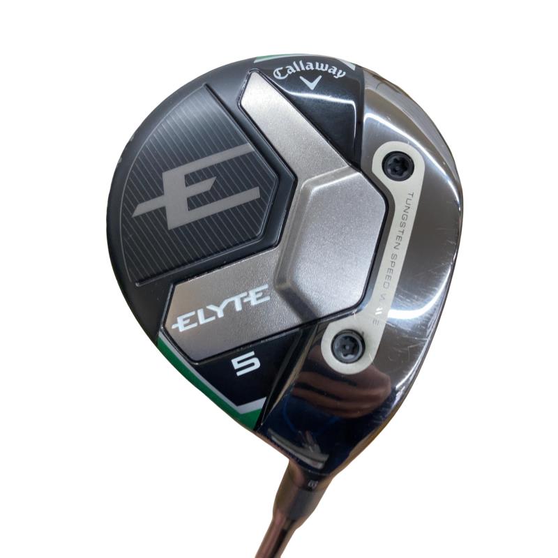 【中古】 キャロウェイ ELYTE 5W フェアウェイウッド FW VENTUS GREEN 50 for CW(ELYTE FW) (フレックスSR) メンズ 男性用 右利き 右用 Cランク ゴルフクラブ