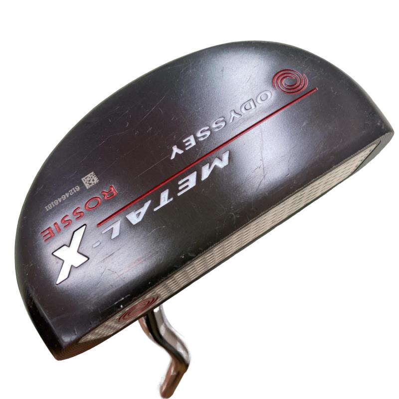 【中古】 オデッセイ METAL-X ROSSIE 35in パター PT スチール写真 (フレックス余分の物) メンズ 成人男性用 右利き 右用 C位置づける ゴルフ野球クラブ