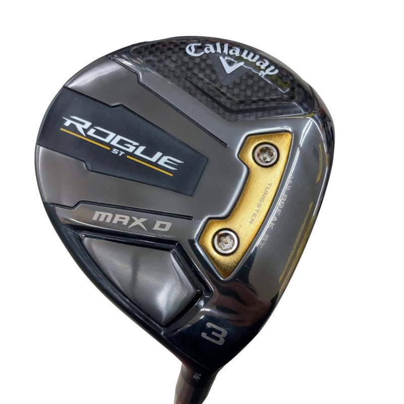 【中古】 キャロウェイ ROGUE ST MAX D 3W フェアウェイウッド FW VENTUS 5 for CW(ROGUE ST FW) (フレックスSR) メンズ 男性用 右利き 右用 Cランク ゴルフクラブ