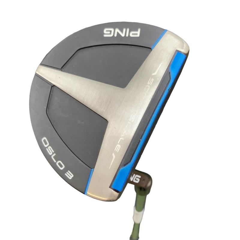 【中古】 ピン Scottsdale OSLO 3(2025) 34in(SS TOUR 2.0) パター PT スチール写真 (フレックス余分の物) メンズ 成人男性用 右利き 右用 C序列付ける ゴルフ野球クラブ