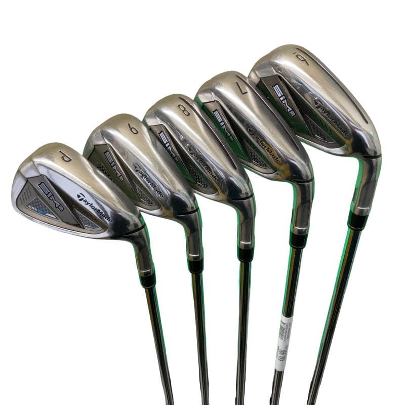 【中古】 テーラーメイド SIM2 MAX 5S アイアンセット IR KBS MAX MT85 JP (フレックスR) メンズ 男性用 右利き 右用 Cランク ゴルフクラブ
