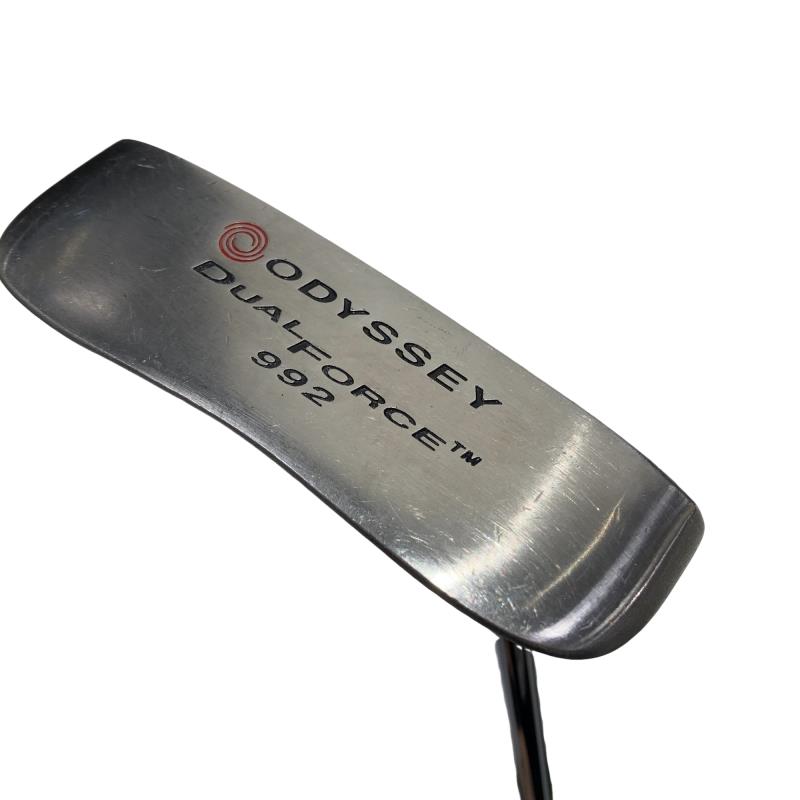 【中古】 オデッセイ DUAL FORCE 992 パター PT スチール (フレックスその他) メンズ 男性用 右利き 右用 Cランク ゴルフクラブ