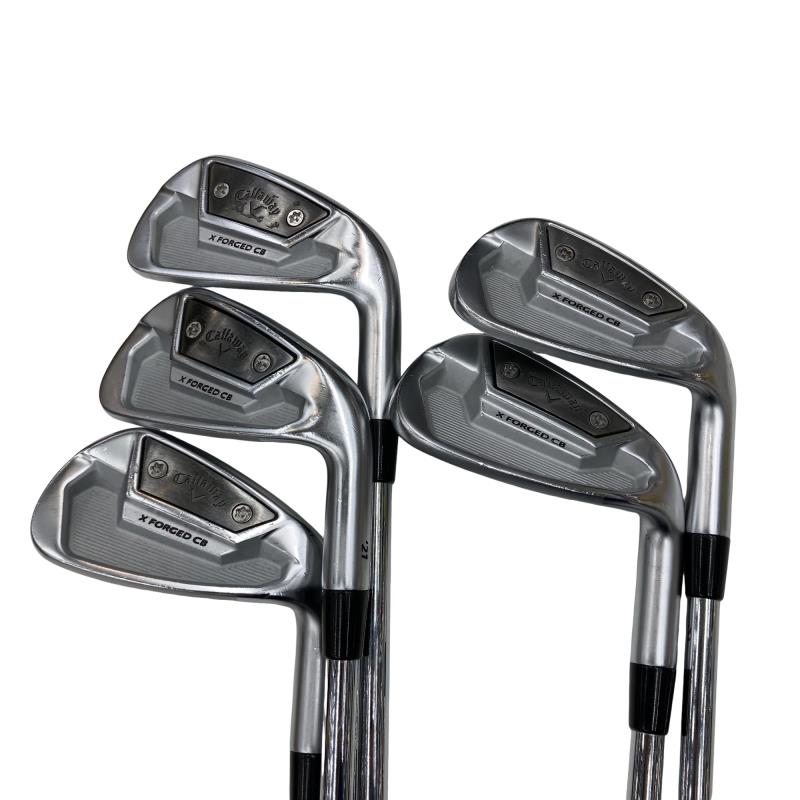 【中古】 キャロウェイ X FORGED CB(2021) 6S アイアンセット IR 純正特注シャフト (フレックスS) メンズ 男性用 右利き 右用 Cランク ゴルフクラブ