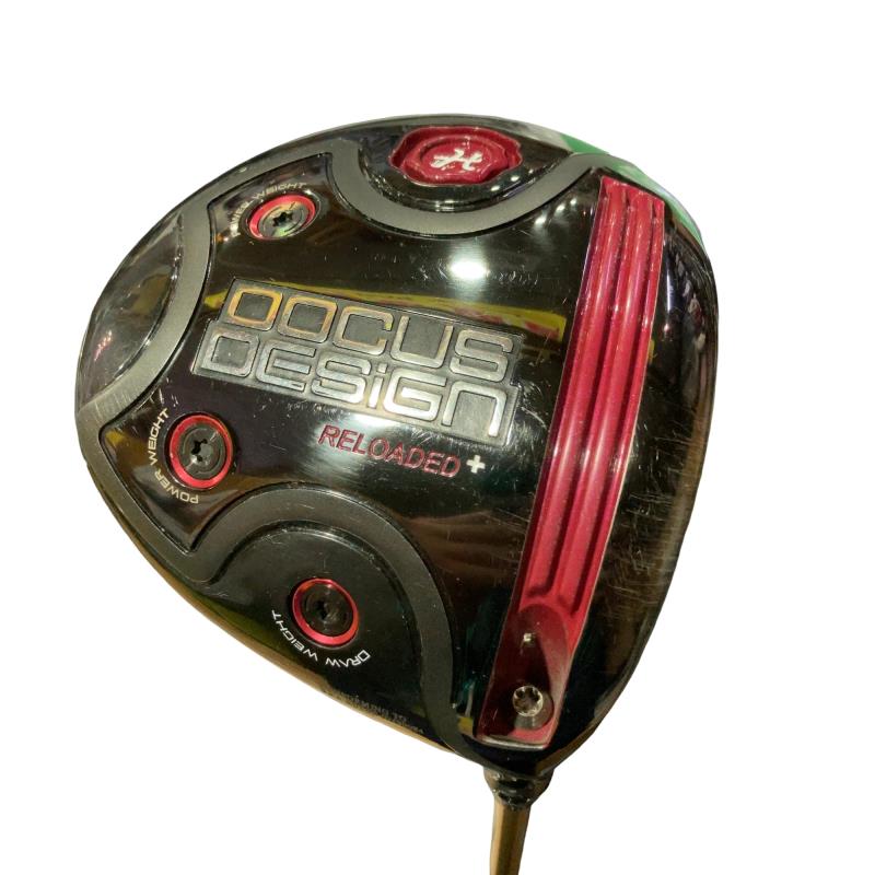 【中古】 DOCUS DOCUS DESIGN RELOADED+(ブラック) 1W ドライバー DR 純正特注シャフト (フレックスその他) メンズ 男性用 右利き 右用 Cランク ゴルフクラブ|ゴルフパートナー 中古クラブ店